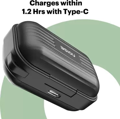 Noise Shots ERGO Truly Wireless Bluetooth Headset (Stealth Black, True Wireless) Noise Shots ERGO Truly Wireless Bluetooth Headset (Stealth Black, True Wireless)